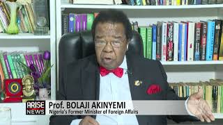 Nigeria Cannot Allow a Military Base of a Superpower in Counterpoise to Another  - Akinyemi