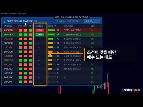 Video SMC Signal Matrix MT5