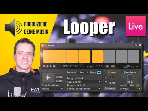 Ableton's Looper für Live Performance und coole Effekte!