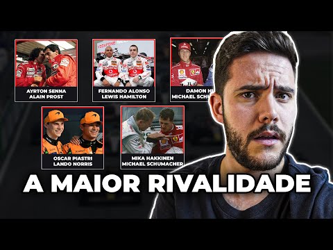 Essas são as maiores rivalidades da história da F1!!