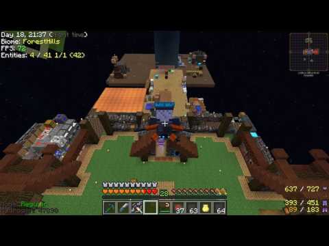 Minecraft - Project Ozone 2 #36: To The Moon!