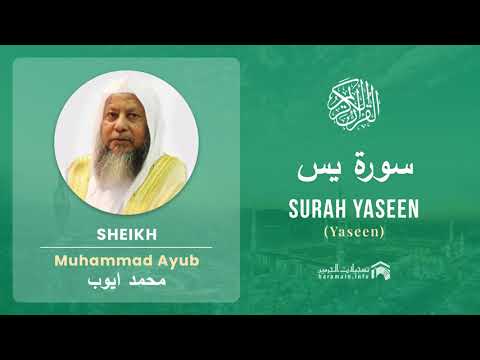 Quran 36   Surah Yaseen سورة يس   Sheikh Mohammad Ayub - With English Translation
