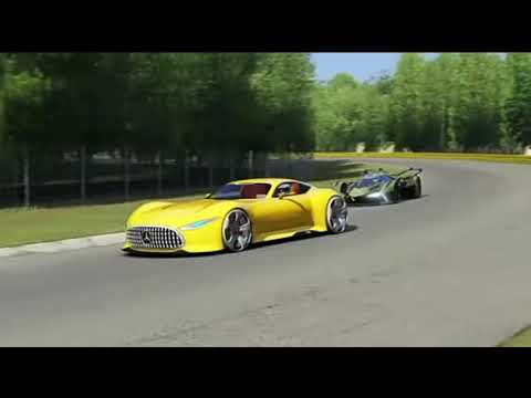 Mercedes Benz Amg vision Gt 🆚 Lamborghini v12 vision Gt#mercedesbenz #vs #lamborghini #race#racecar