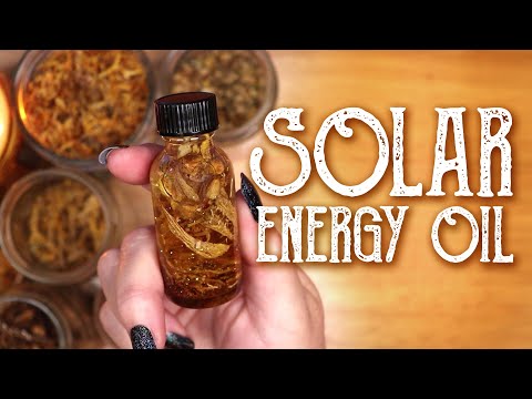 Solar Energy Oil for Litha & Summer Solstice, Celebrating Litha & Summer Solstice - Magical Crafting