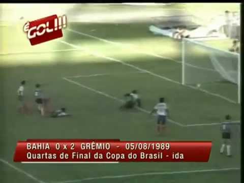 Bahia 0x2 Grêmio - Copa do Brasil 1989