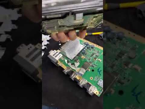 Repairing a Nintendo Wii Console