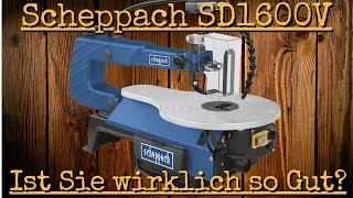 Review & Langzeit Test Scheppach SD 1600 V Dekupiersäge | Ist Sie wirklich so gut?