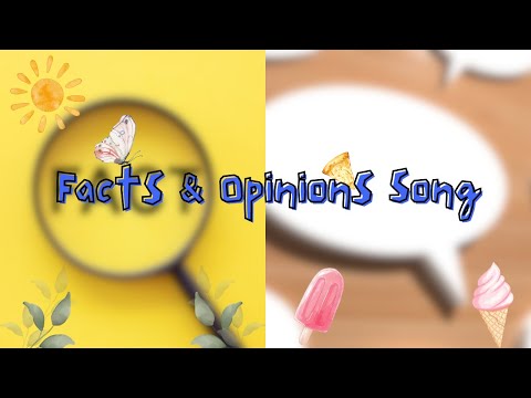 What are Facts and Opinions? | Song for Kids | Fun Learning with BrainTeaz!
