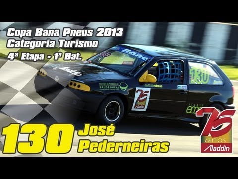 José Pederneiras - 4ª Etapa Copa Bana Pneus - Cat. Turismo 2013 - 1ª bateria