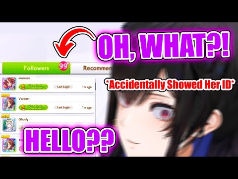 Even Nerissa Was Surprised When She Got +99 Followers After Accidentally Showing Her ID【Hololive EN】