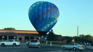 Landing Hot Air Balloon
