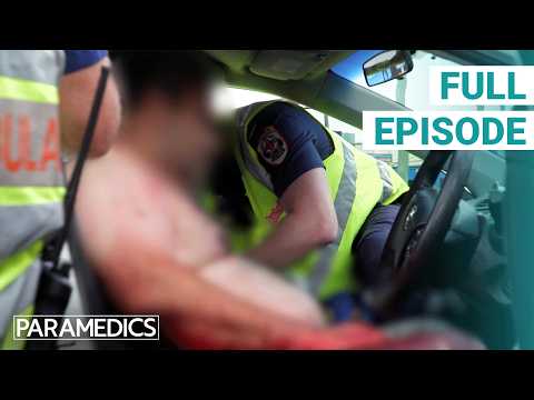 Fighting To Save Man Stabbed While Driving | S2 Ep 11 | Paramedics