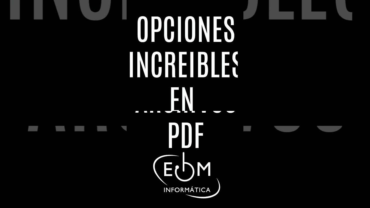 Fabulous tricks for your PDF files