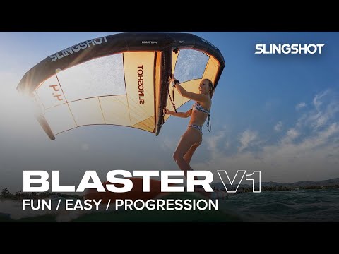 Slingshot Blaster V1 Wingsurfing Wing (Closeout) video poster