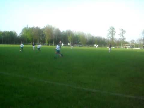 Groene ster E7- V.V Schaesberg, gewonnen 9-0