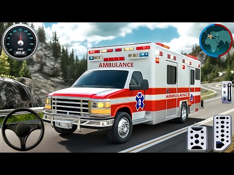 Ambulance City Rescue Simulator - 911 US Emergency Ambulance Driving 3D - Android Gameplay