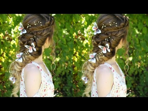 Beautiful Princess / Fairy  Curl Hairstyle | Pretty Hairstyles | Braidsandstyles12 Video