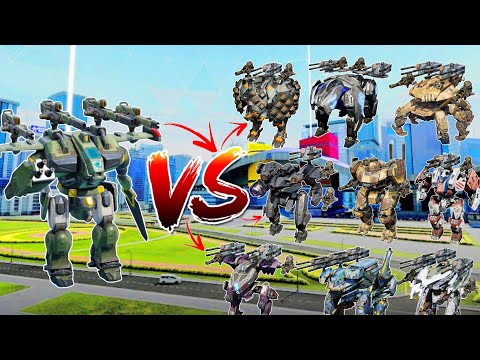 🔥All Titans Vs SWORD Unit-190 - New robot - Deatiled Comparison - war robots - This vs That