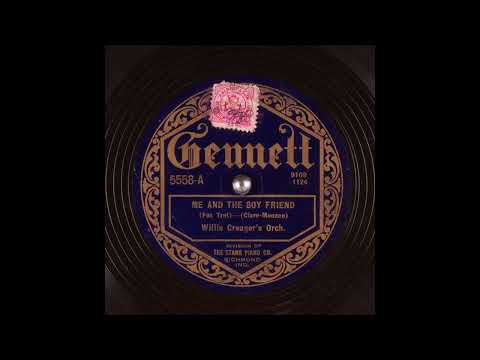 Me and the Boy Friend - Willie Creager's Orchestra