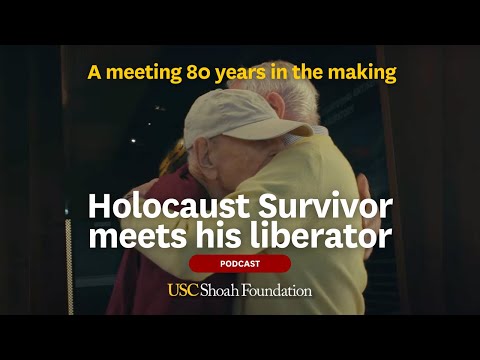Eighty Years Later: A Buchenwald Survivor and Liberator Meet | Searching for Never Again Podcast