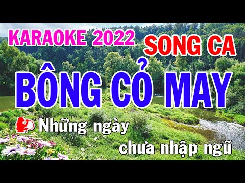 Bông Cỏ May Karaoke Song Ca Nhạc Sống - Phối Mới Dễ Hát - Nhật Nguyễn