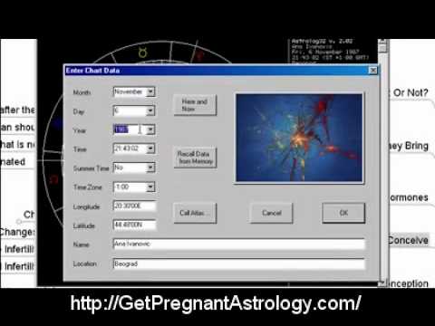 GetPregnantAstrology.com The Sun, The Moon and The Fertilit
