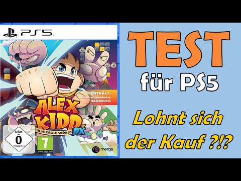 ALEX KIDD in MIRACLE WORLD 👦 PS5 - TEST DEUTSCH | Kann der SEGA Klassiker als Remake überzeugen ?!?