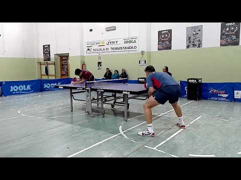 MONCADA SALVATORE MANUEL vs CAPPUCCIO MARCO ANTONIO - Incontro di tennistavolo serie A2