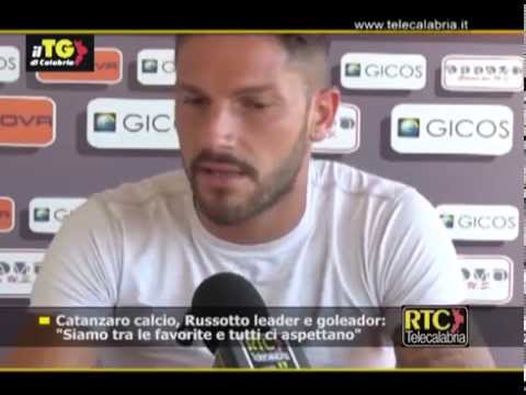 Andrea Russotto attaccante Catanzaro RTC TELECALABRIA
