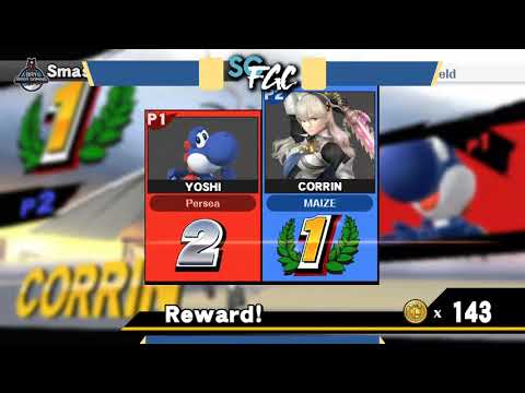 Sm4sh Singles: BaSK 3xA (Yoshi) vs. Maca (Corrin) - Pacific Showdown #19