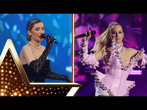 Ivona Damjanovic i Viktorija Lucic - Splet pesama - (live) - ZG - 22/23 - 23.06.2023. EM 34