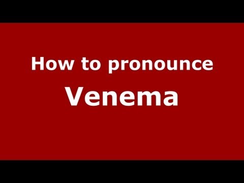 How to Pronounce Venema - PronounceNames.com