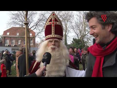 Sinterklaas in binnentuin Venray 2023