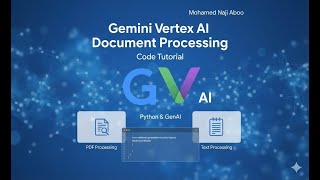 Vertex AI Tutorial #6: Document Processing with Vertex AI (Gemini) & Python