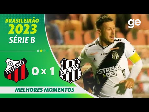 Gols e lances de Ituano x Ponte Preta