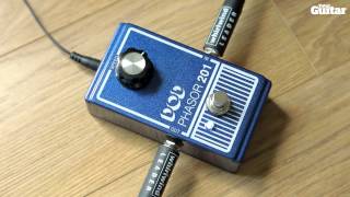Video thumbnail for DOD Phasor 201 phaser guitar effects pedal demo by TotalGuitar
