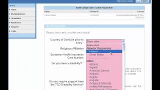 registration process