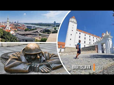 BEST THINGS to see in BRATISLAVA, SLOVAKIA in 4 HOURS |Najlepši kotički Bratislave|