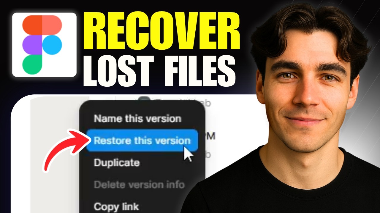 How To Recover Lost Figma Files (Tutorial 2026)