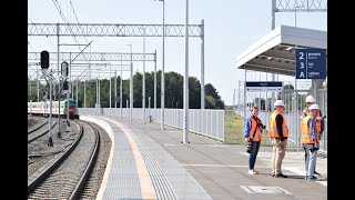 Nowy przystanek Białystok Zielone Wzgórza przed oficjalnym otwarciem