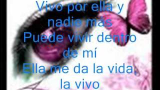David Bustamante&amp;Gisela Vivo Por Ella Con Letra