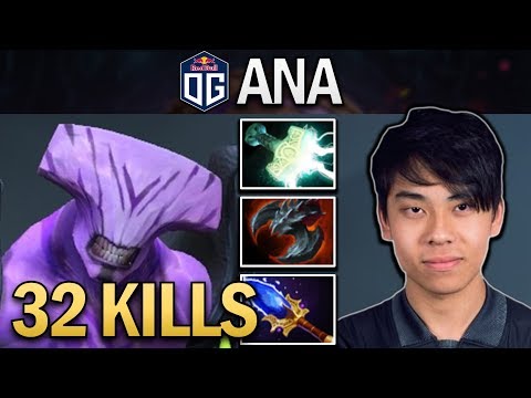 THE GAME THAT OG.ANA FACELESS VOID HAD 32 KILLS - DOTA 2 PRO GAMEPLAY