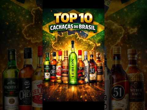 Top 10 Cachaças do Brasil 🍹 | Do Popular ao Premium | Naturezaytal 🪙 #shorts