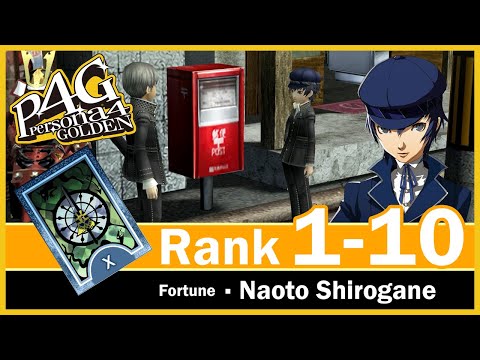 Naoto MAX Social Link 1 to 10 [Romance] [Friendship] - Persona 4 Golden