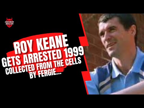 Roy Keane Arrested 1999 - Fergie getting him from Police Cell