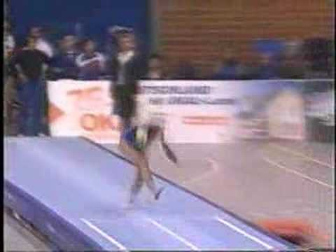 2003 World Tumbling Championships Olena Chabanenko UKR Pass1