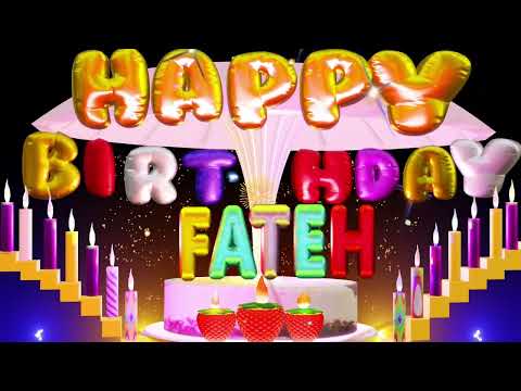 Fateh Happy Birthday Song | Happy Birthday To You #fateh #happy #birthday #toyou #song