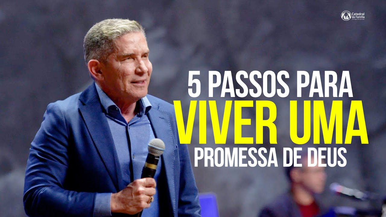 5 PASSOS PARA VIVER UMA PROMESSA DE DEUS / 1 REIS 18: 42-44 / PR. LOURIVAL PEREIRA