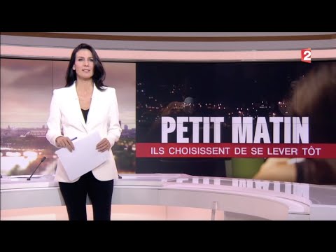 20h de France 2 - "Petit matin : ils choisissent de se lever tôt"