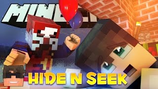 Minecraft IT Hide and Seek! HIDE FROM PENNYWISE! (Minecraft IT Minigame)